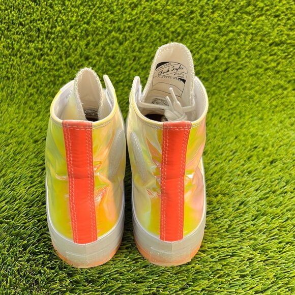 Converse Chuck 70 Hi Vis Mens Size 10 Orange Pink Walking Shoes Sneakers - Picture 6 of 10